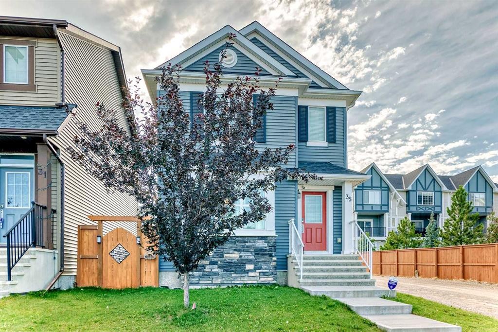 35 Nolanlake Cove Nw, Calgary, AB - Outdoor With Facade