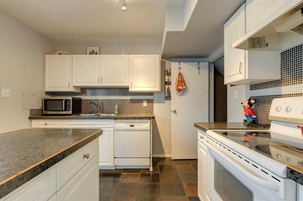 681 Regal Park Ne, Calgary, AB - Indoor Photo Showing Kitchen With Double Sink