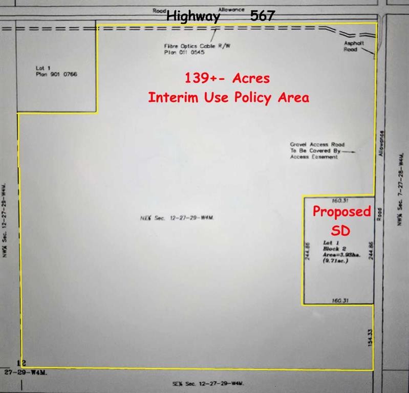 139 Acres Highway 567 Ne, Airdrie, AB