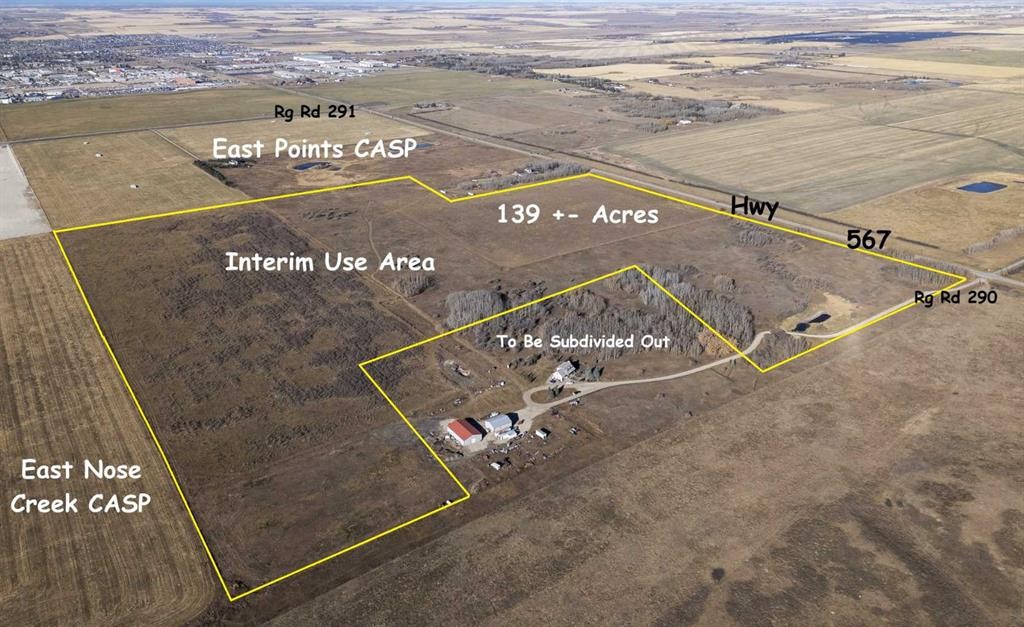 139 Acres Highway 567 Ne, Airdrie, AB