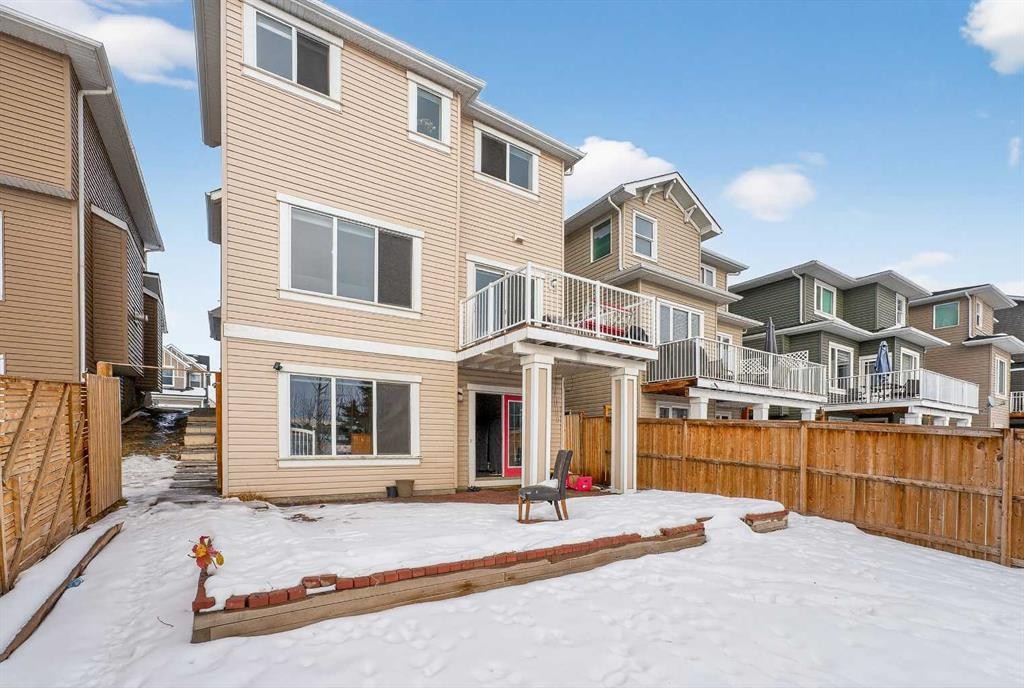 45 Redstone Drive Ne, Calgary, AB - Outdoor With Deck Patio Veranda
