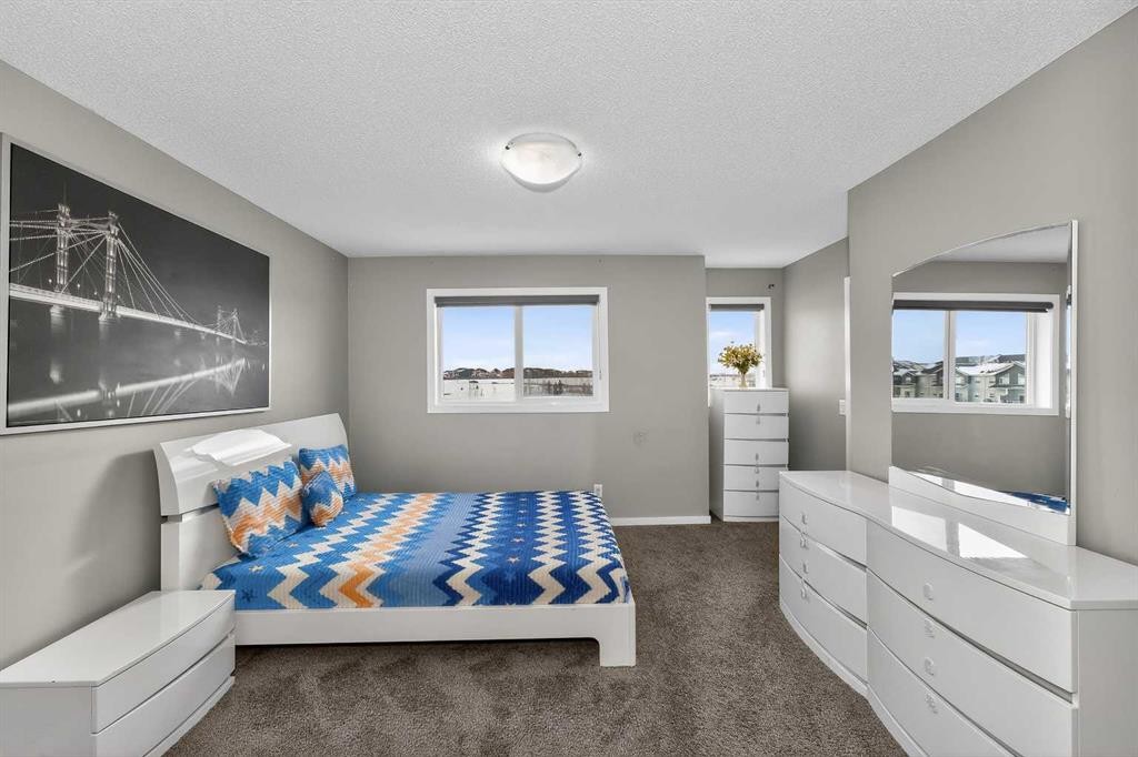 45 Redstone Drive Ne, Calgary, AB - Indoor Photo Showing Bedroom