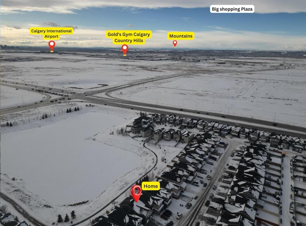 45 Redstone Drive Ne, Calgary, AB - Outdoor With View