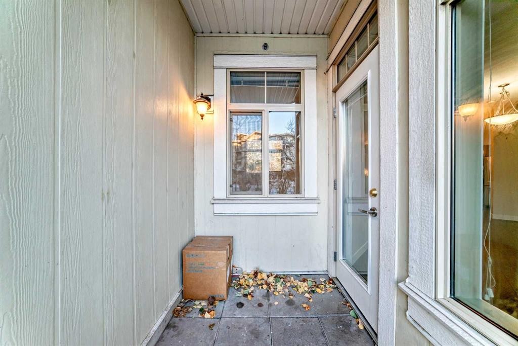 103-10 Auburn Bay Link Se, Calgary, AB - Outdoor With Deck Patio Veranda With Exterior