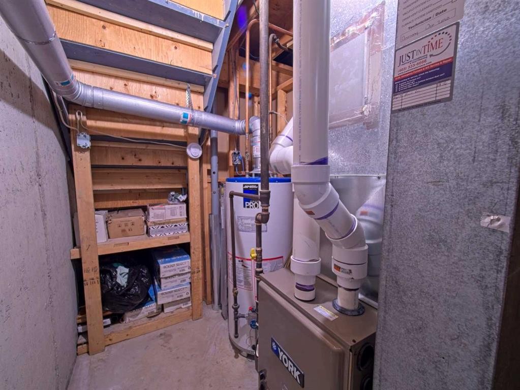 618-600 Allen Street Se, Airdrie, AB - Indoor Photo Showing Basement