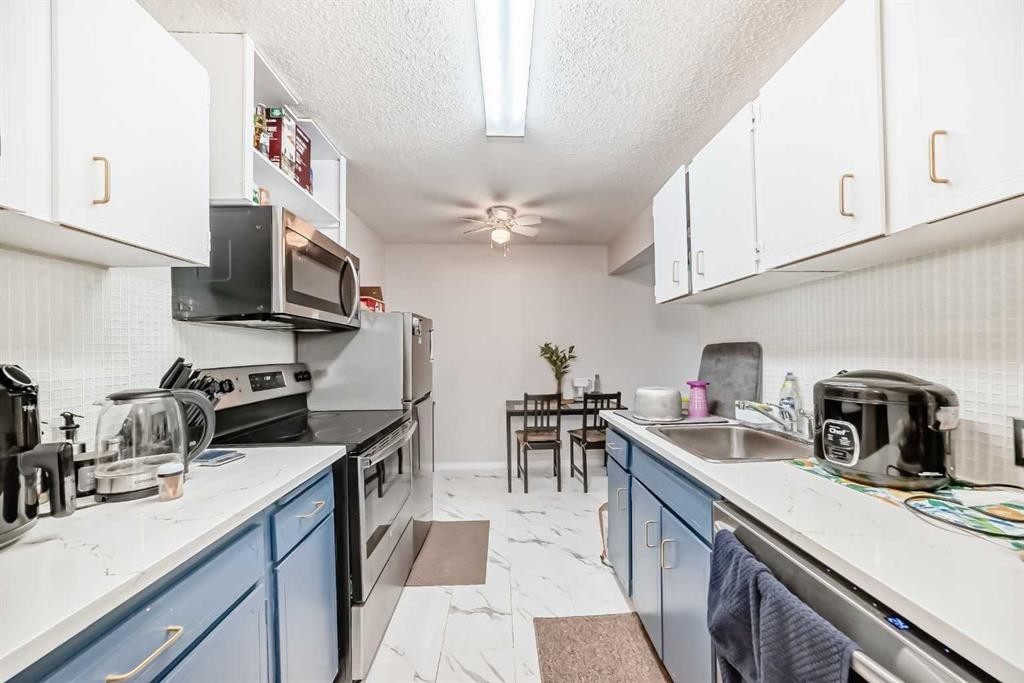 303-4328 4 Street Nw, Calgary, AB - Indoor Photo Showing Kitchen
