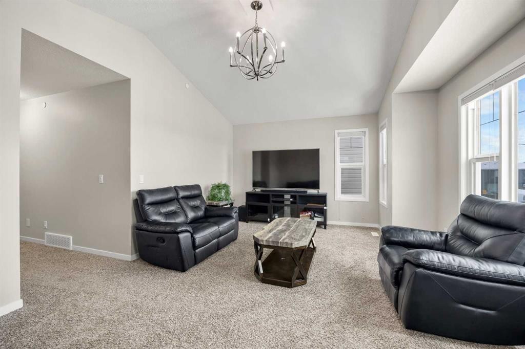 134 Howse Rise Ne, Calgary, AB - Indoor Photo Showing Living Room