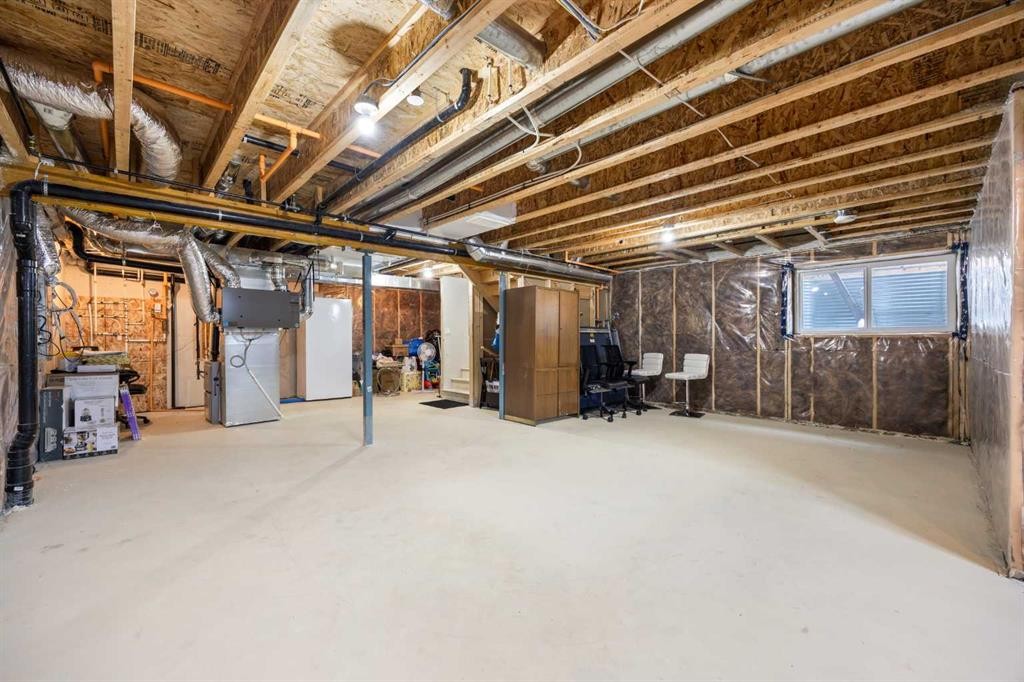134 Howse Rise Ne, Calgary, AB - Indoor Photo Showing Basement