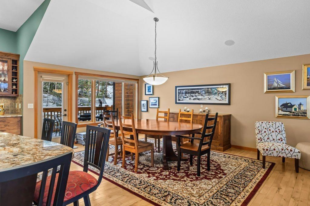 104 Stone Creek Place South, Canmore, AB - Indoor Photo Showing Dining Room