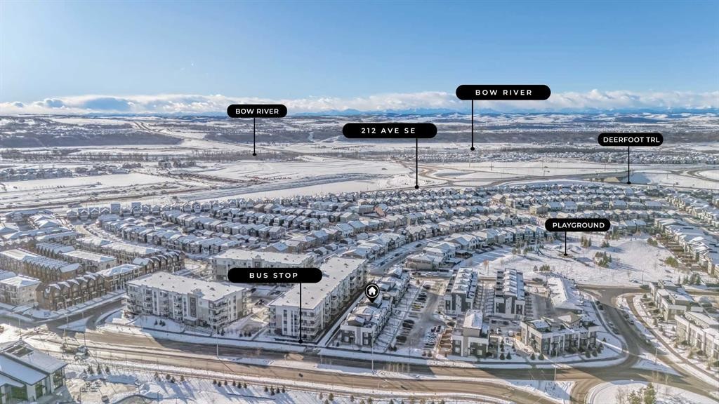 304-474 Seton Circle Se, Calgary, AB - Outdoor With View