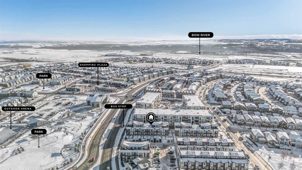 304-474 Seton Circle Se, Calgary, AB - Outdoor With View