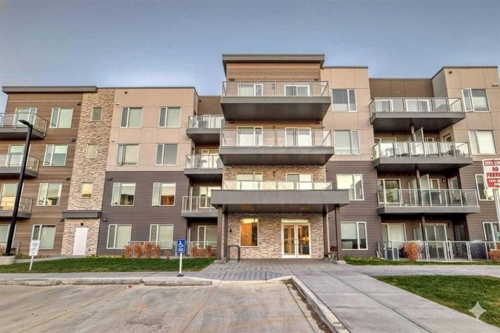 301-150 Shawnee Square Sw, Calgary, AB - Outdoor With Facade