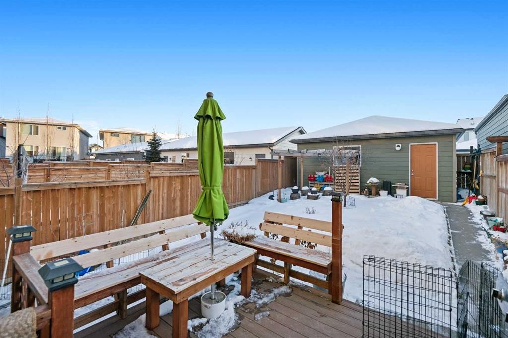 802 Walden Drive Se, Calgary, AB - Outdoor With Deck Patio Veranda