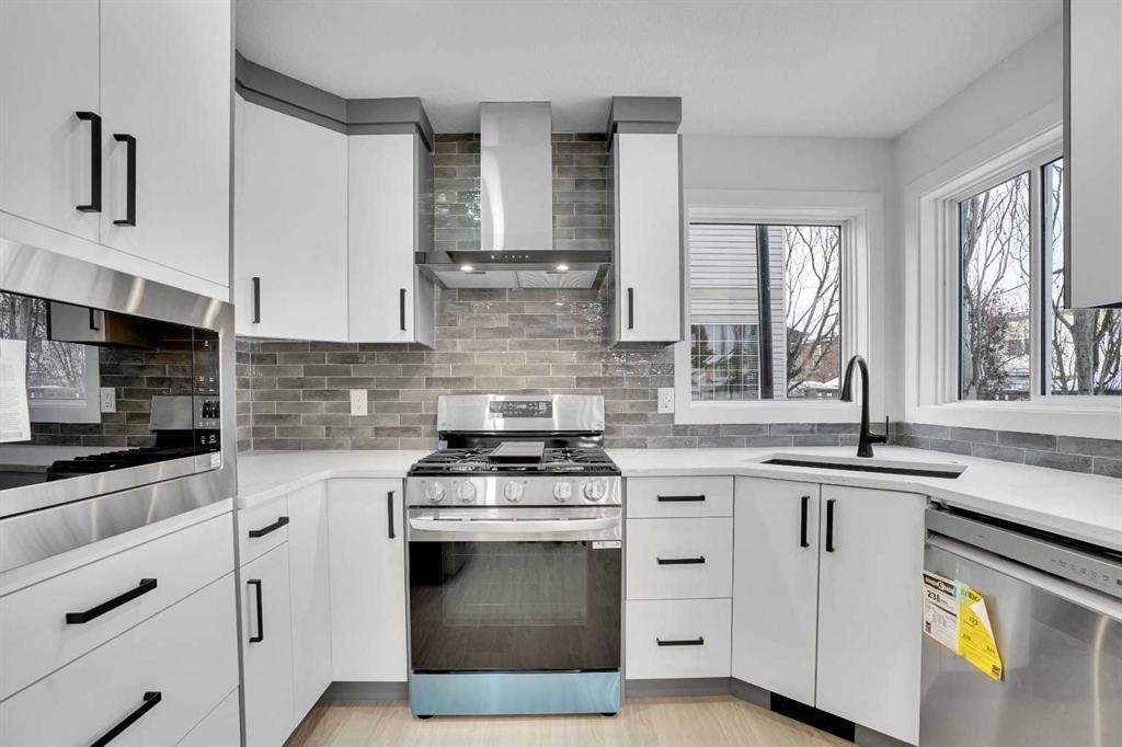 55 Coral Springs Close Ne, Calgary, AB - Indoor Photo Showing Kitchen With Upgraded Kitchen