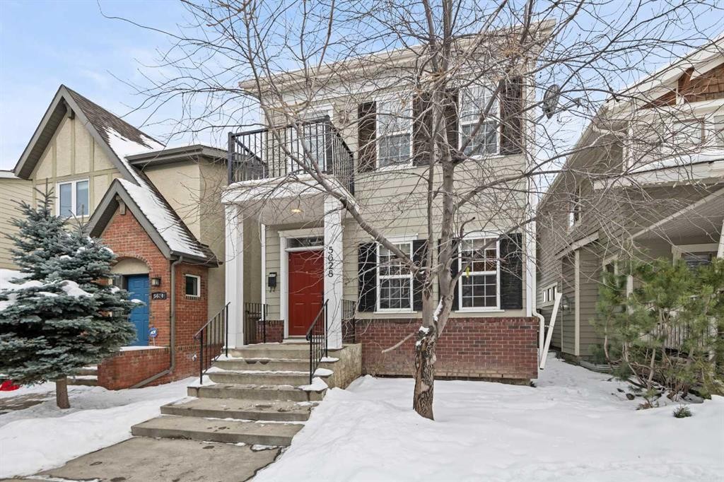 5628 Henwood Street Sw, Calgary, AB - Outdoor With Facade
