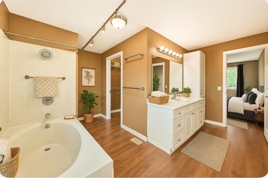310 Highwood Village Place Nw, High River, AB - Indoor Photo Showing Bathroom