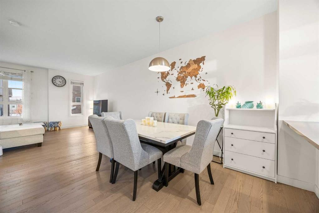 87 Walden Path Se, Calgary, AB - Indoor Photo Showing Dining Room