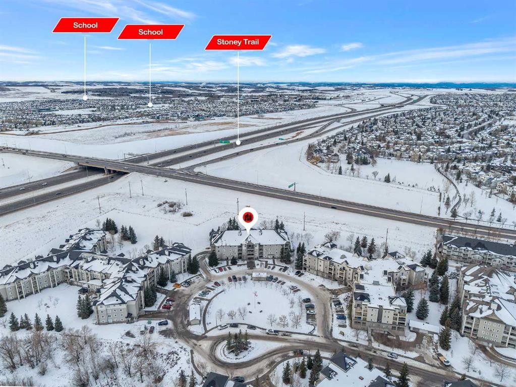 106-5500 Somervale Court Sw, Calgary, AB - Outdoor With View