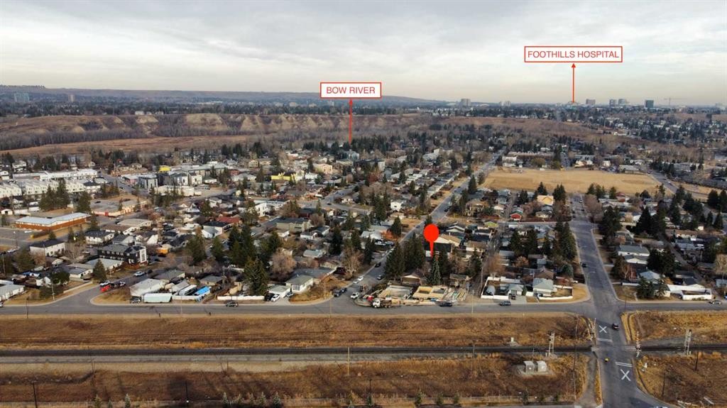 6435 33 Avenue Nw, Calgary, AB - Outdoor With View