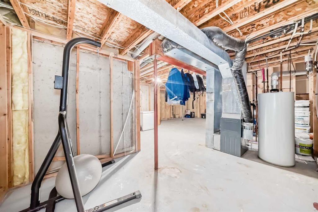 128-7707 Martha'S Haven Park Ne, Calgary, AB - Indoor Photo Showing Basement