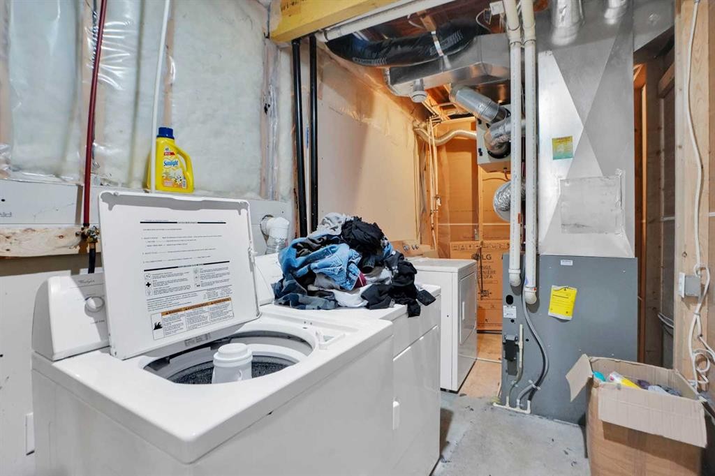 250 Martinwood Place Ne, Calgary, AB - Indoor Photo Showing Basement