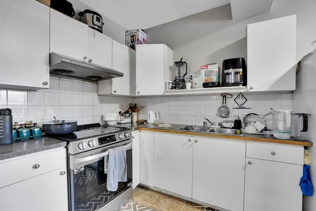 250 Martinwood Place Ne, Calgary, AB - Indoor Photo Showing Kitchen With Double Sink