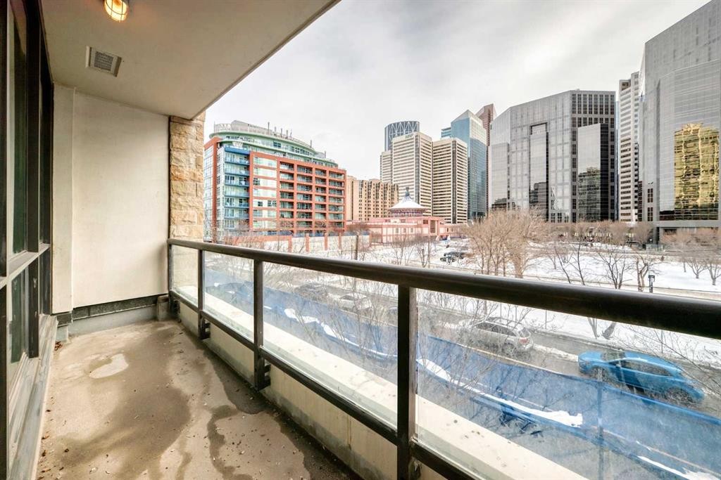 322-222 Riverfront Avenue Sw, Calgary, AB - Outdoor With Balcony