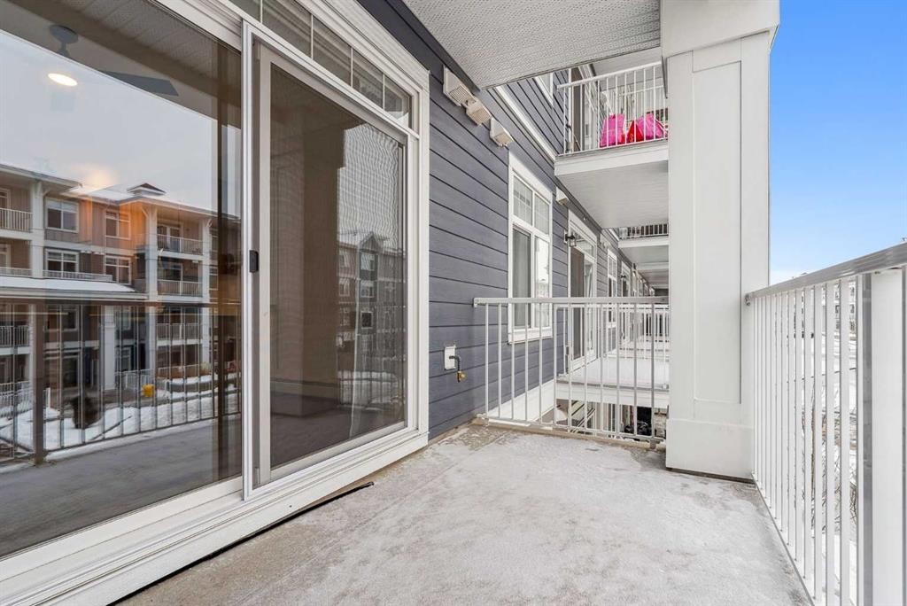 203-500 Auburn Meadows Common Se, Calgary, AB - Outdoor With Balcony With Exterior