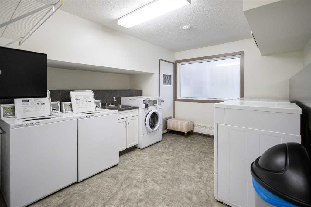 101-3747 42 Street Nw, Calgary, AB - Indoor Photo Showing Laundry Room