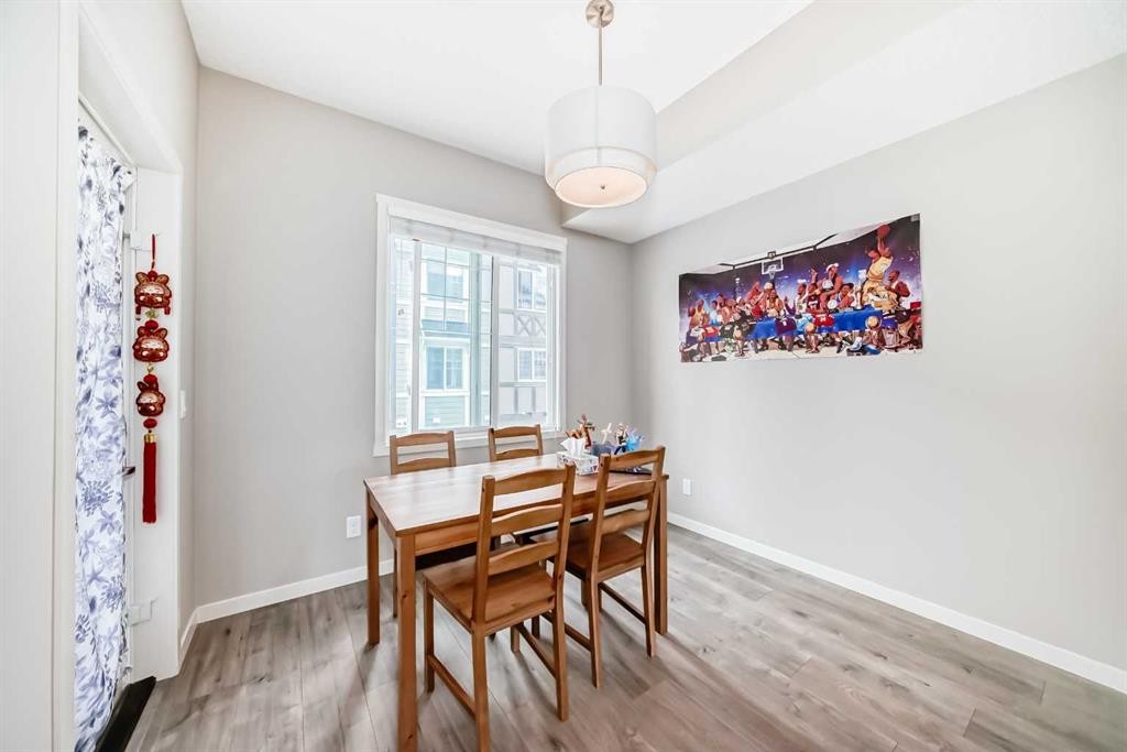 621 Nolanlake Villas Nw, Calgary, AB - Indoor Photo Showing Dining Room