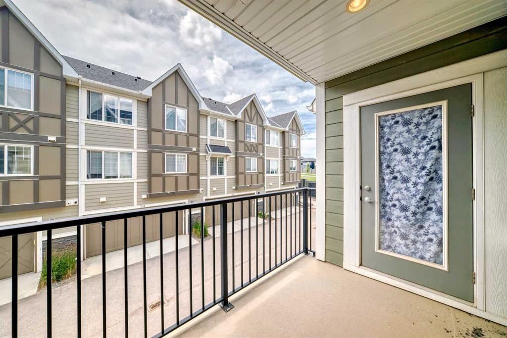 621 Nolanlake Villas Nw, Calgary, AB - Outdoor With Balcony With Exterior