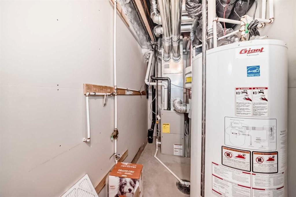 621 Nolanlake Villas Nw, Calgary, AB - Indoor Photo Showing Basement