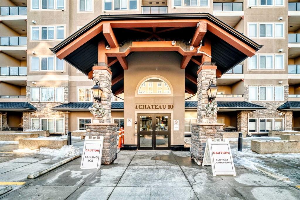 213-10 Discovery Ridge Close Sw, Calgary, AB - Outdoor With Balcony With Facade