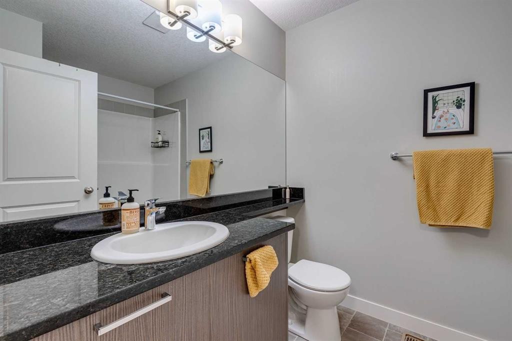 2103 Jumping Pound Common, Cochrane, AB - Indoor Photo Showing Bathroom