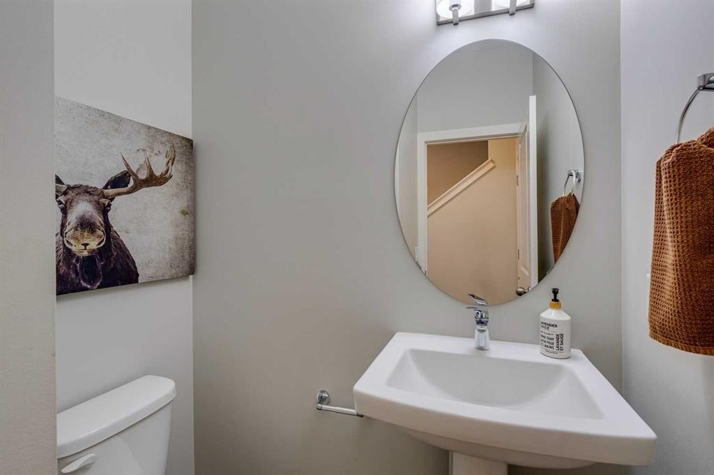 2103 Jumping Pound Common, Cochrane, AB - Indoor Photo Showing Bathroom