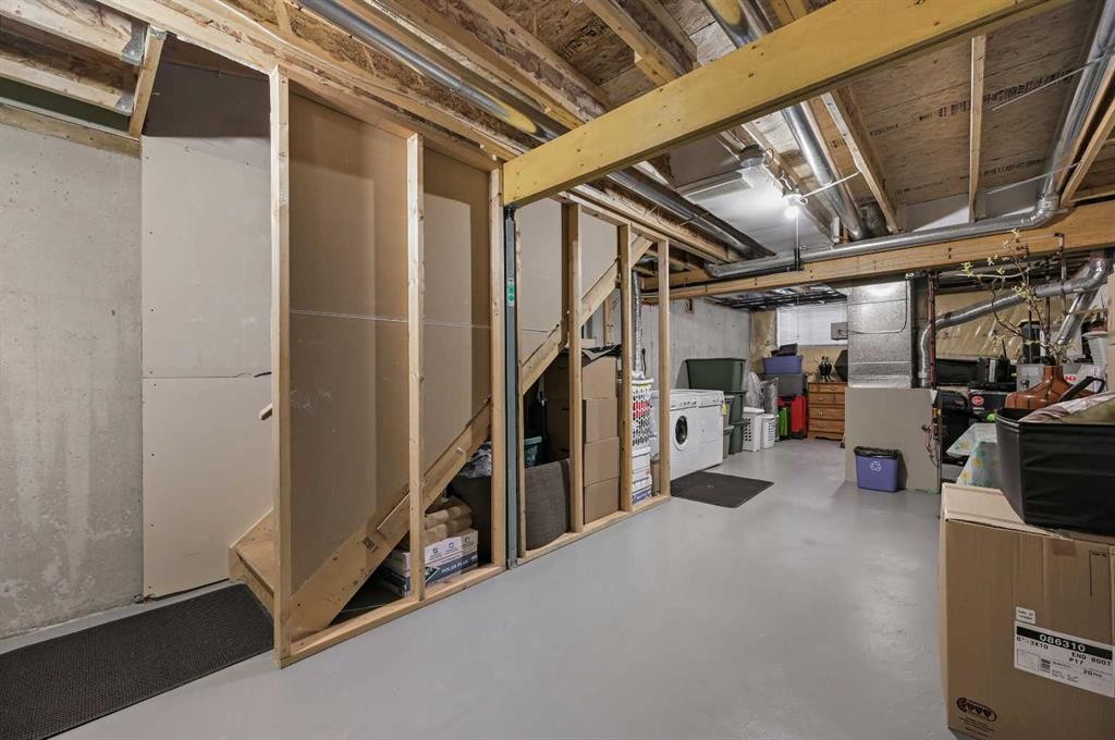 165 Saddlebrook Point Ne, Calgary, AB - Indoor Photo Showing Basement