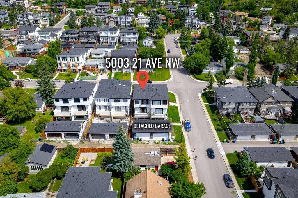 5003 21 Avenue Nw, Calgary, AB - Outdoor With View
