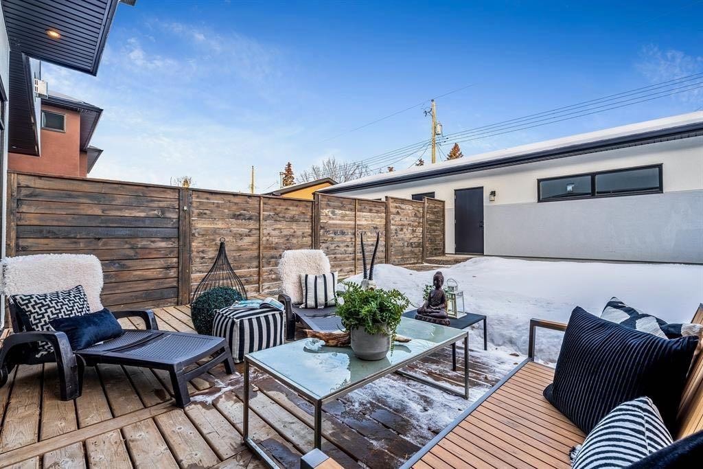 3316 41 Street Sw, Calgary, AB - Outdoor With Deck Patio Veranda With Exterior