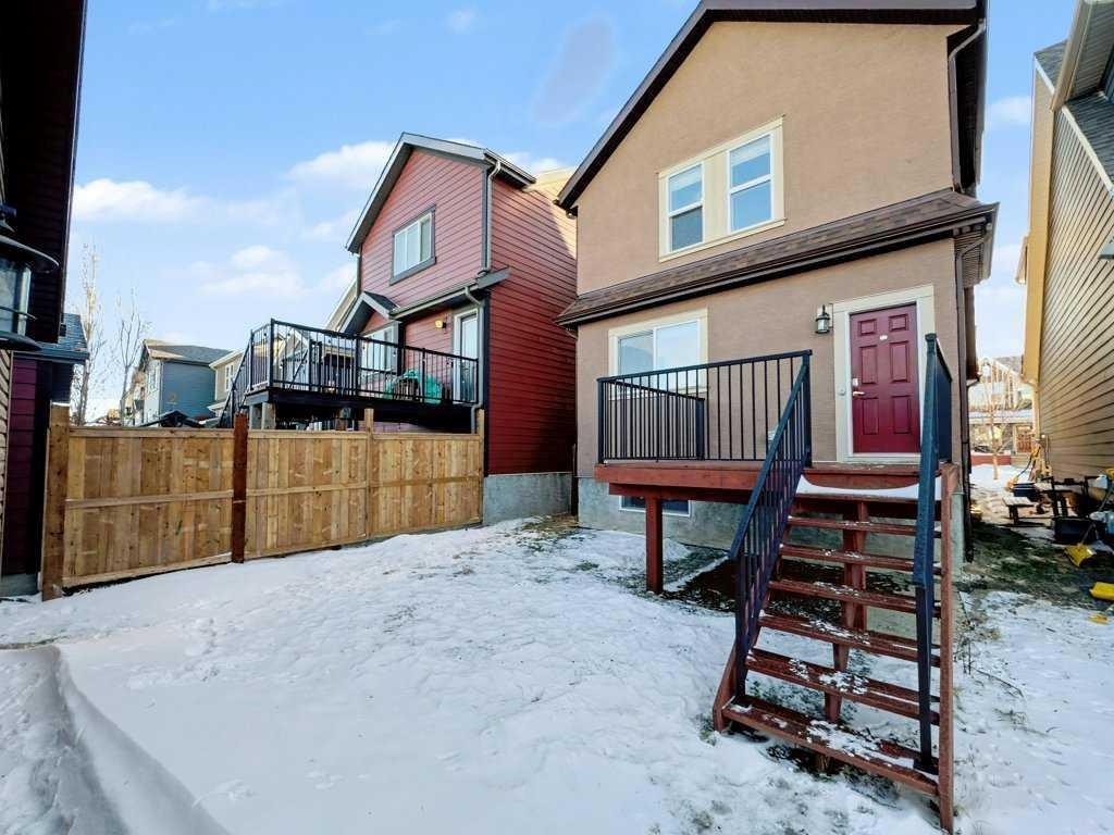 104 Masters Link Se, Calgary, AB - Outdoor With Deck Patio Veranda