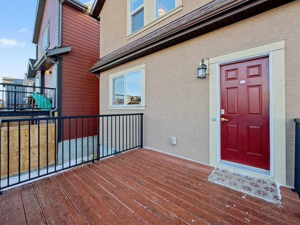 104 Masters Link Se, Calgary, AB - Outdoor With Deck Patio Veranda With Exterior