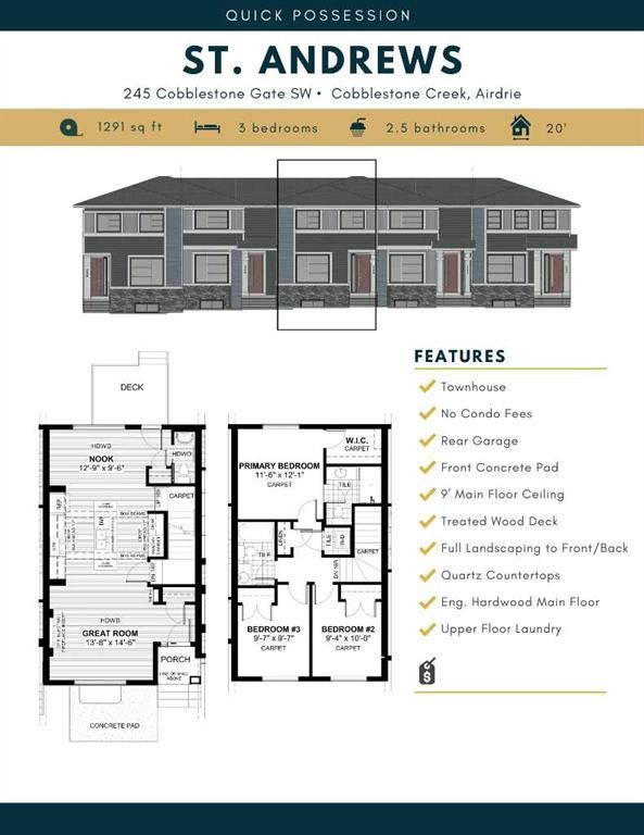 245 Cobblestone Gate Sw, Airdrie, AB - Other