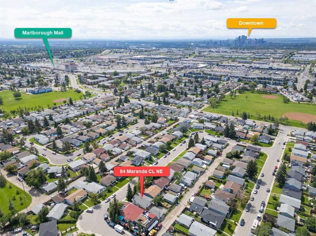 84 Maranda Close Ne, Calgary, AB - Outdoor With View