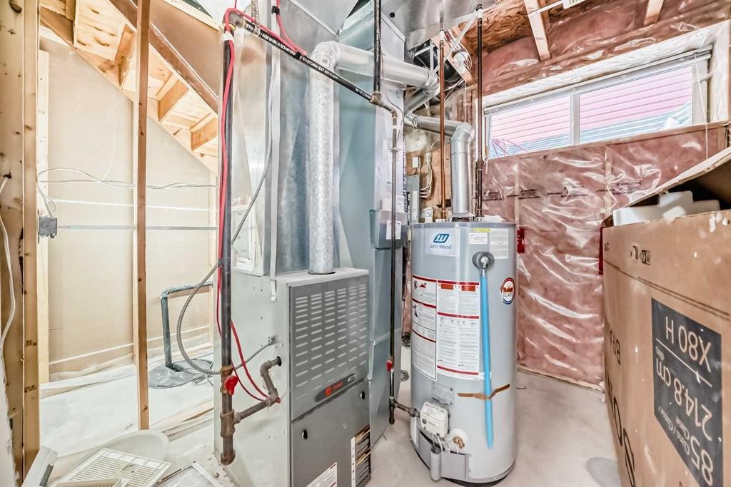 120 Springmere Grove, Chestermere, AB - Indoor Photo Showing Basement