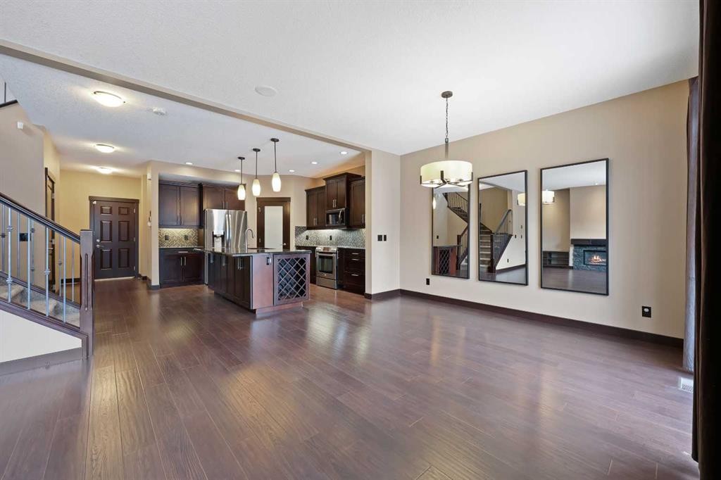 226 Sage Meadows Circle Nw, Calgary, AB - Indoor Photo Showing Kitchen