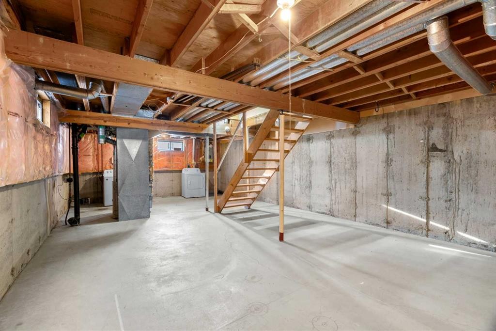 69 Castlebrook Way Ne, Calgary, AB - Indoor Photo Showing Basement