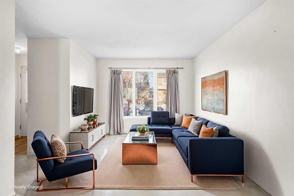 69 Castlebrook Way Ne, Calgary, AB - Indoor Photo Showing Living Room