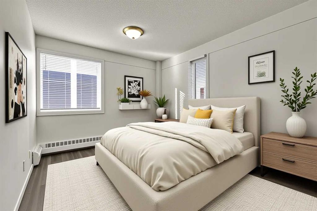 210-103 10 Avenue Nw, Calgary, AB - Indoor Photo Showing Bedroom