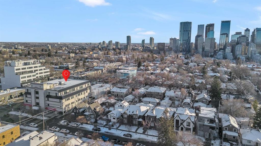 210-103 10 Avenue Nw, Calgary, AB - Outdoor With View