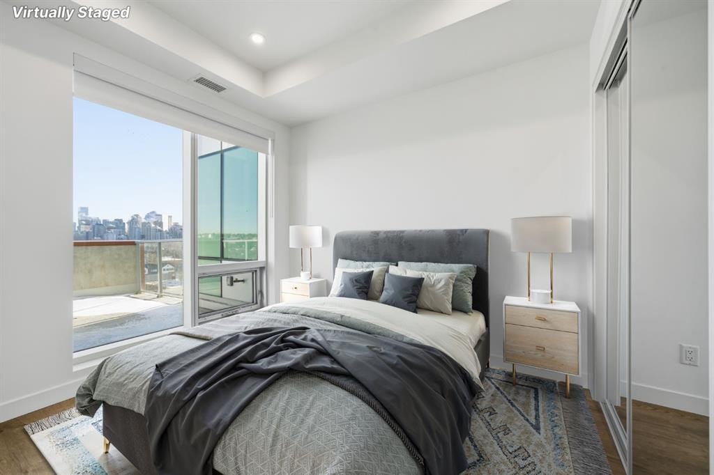 740-110 18A Street Nw, Calgary, AB - Indoor Photo Showing Bedroom
