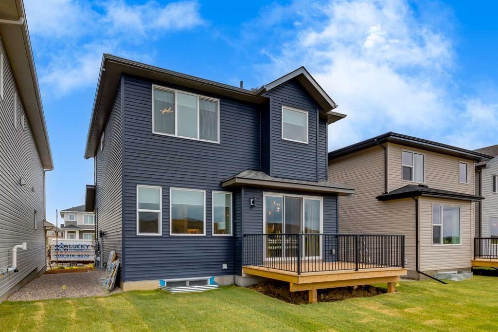 560 Walgrove Boulevard Se, Calgary, AB - Outdoor With Deck Patio Veranda With Exterior